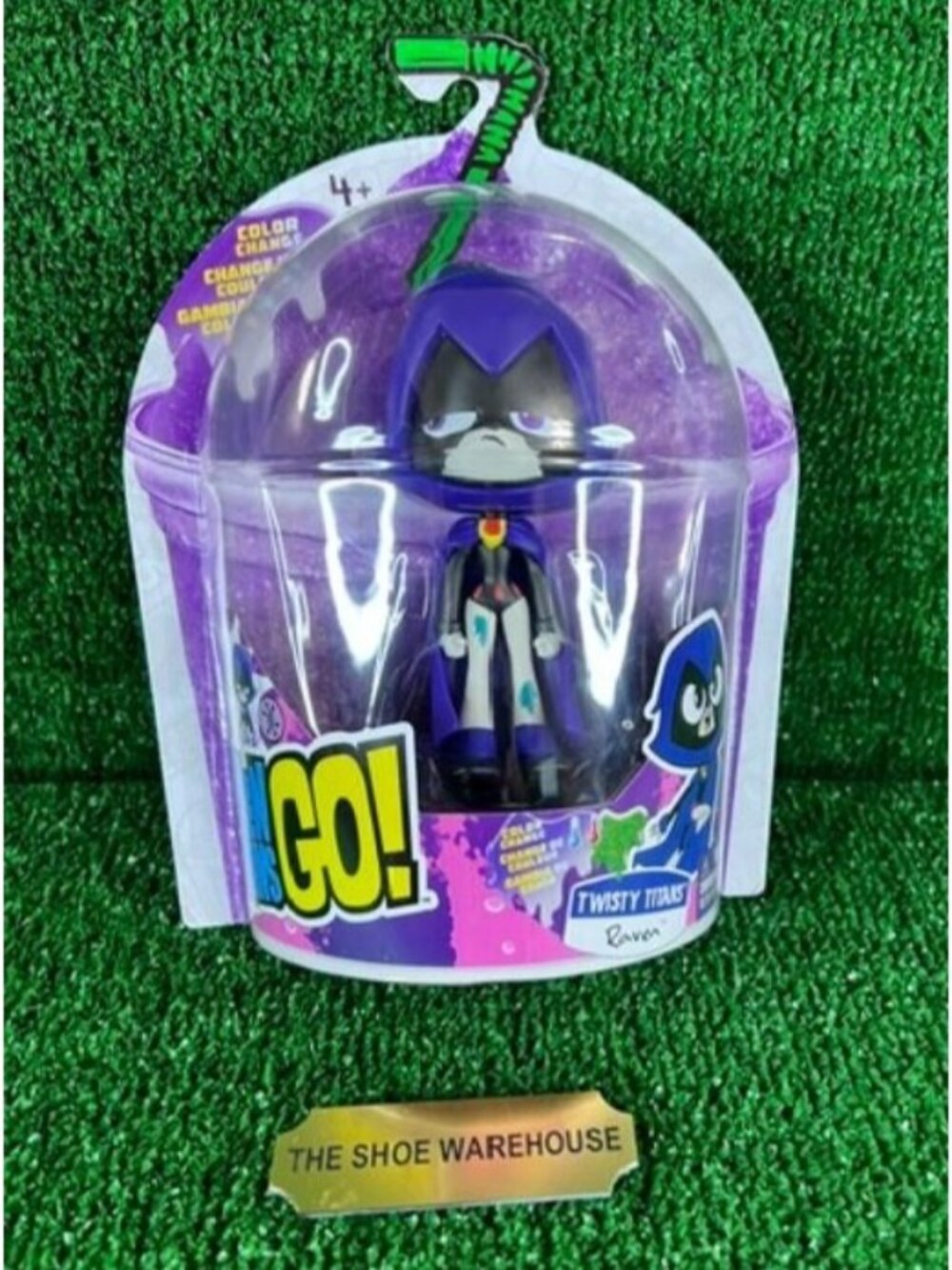 Spin Master DC Comics Teen Titans Go! Twisty Titans Raven Color Change NEW